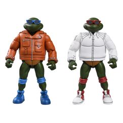 Zestaw 2 figurek Teenage Mutant Ninja Turtles (1987) - Punk Leonardo & Punk Raphael