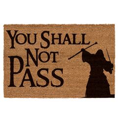 Wycieraczka Władca Pierścieni - You Shall Not Pass 60x40cm