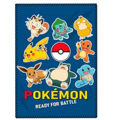 Koc z polaru Pokemon - Ready for battle 100x140cm