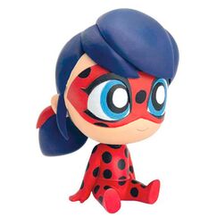 Figurka skarbonka Miraculum - Biedronka Chibi 18 cm