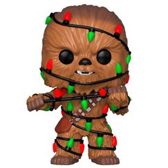 Figurka Star Wars Holiday POP! - Chewie with Lights