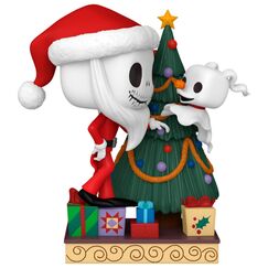 Figurka Miasteczko Halloween (30th Anniversary) POP! Deluxe - Jack Skellington & Zero with Tree (1386)