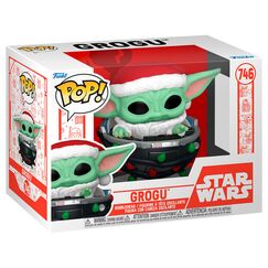 Figurka Star Wars POP! - Grogu with Santa Hat in Pram