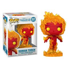 Figurka The Fantastic Four: First Steps POP! - Human Torch (1517)