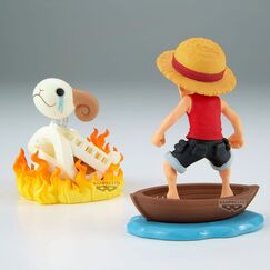 Figurka One Piece Log Stories - Luffy & Going Merry