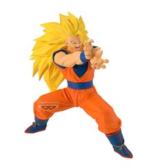 Figurka Dragon Ball Z Match Makers - Super Saiyan 3 Son Goku (vs Kid Buu)