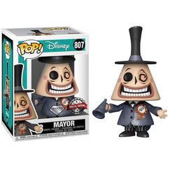 Figurka Disney: Miasteczko Halloween POP! - Burmistrz (Special Edition Diamond Glitter) (807)