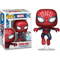 Figurka Marvel 80th Anniversary POP! - Spider-Man (Special Edition Diamond Glitter) (593)