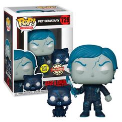 Figurka Smętarz dla zwierzak&oacute;w POP! - Gage & Church (Special Edition GITD) [729]