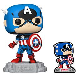 Figurka Marvel Avengers POP! - Kapitan Ameryka (Special Edition) [1290]