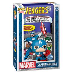 Figurka Marvel POP! Comic Covers - Kapitan Ameryka (Avengers #16) Special Edition [30]