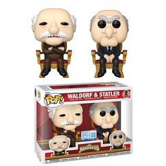 Zestaw 2 figurek Muppety POP! - Waldorf & Statler