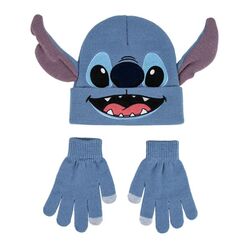 Zestaw zimowy Disney Stitch (czapka i rękawiczki)