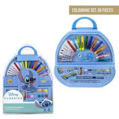 Zestaw przybor&oacute;w Disney Stitch (50 element&oacute;w)