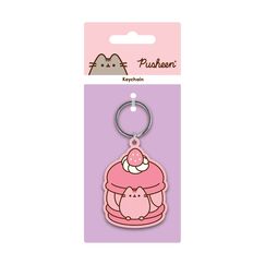Brelok gumowy Pusheen - Macarons