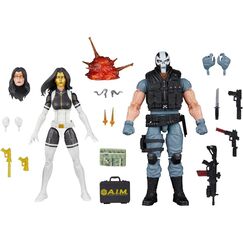 Zestaw 2 figurek Marvel Legends Super Villains - Madame Masque & Crossbones