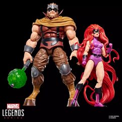 Zestaw 2 figurek Marvel Legends (Inhumans) - Marvel's Medusa & Gorgon