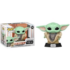 Figurka Star Wars: The Mandalorian POP! - Din Grogu with Armor (712)