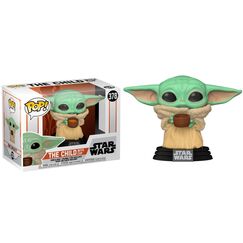 Figurka Star Wars: The Mandalorian POP! - The Child with Cup (378)