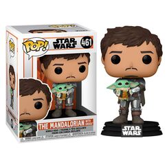 Figurka Star Wars The Mandalorian POP! - Mando Holding Child (461)