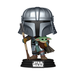 Figurka Star Wars Impressions POP! - The Mandalorian with Grogu (772)