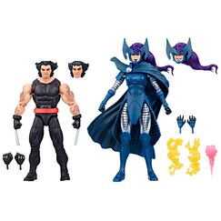 Zestaw 2 figurek Marvel Legends (Wolverine 50th Anniversary) - Wolverine & Psylocke