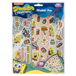 Naklejki SpongeBob Kanciastoporty (50 szt.)