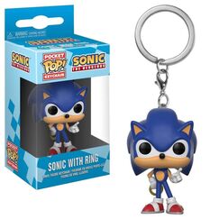 Brelok Sonic The Hedgehog POP! - Sonic (Ring)