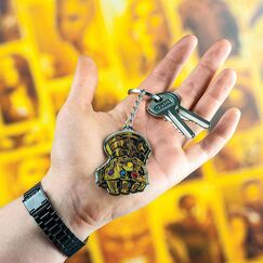 Brelok z metalu Marvel Avengers Infinity War - Gauntlet