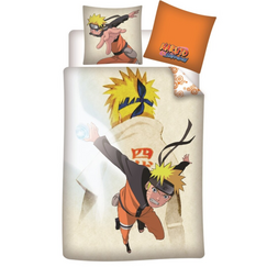 Komplet poszewek na pościel Naruto Shippuden - Naruto i Minato (140 x 200 cm)