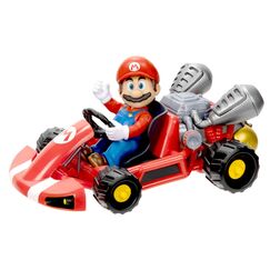 Figurka z pojazdem The Super Mario Bros. Movie - Mario z Gokartem