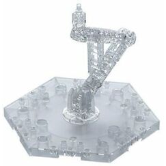 Podstawka dla figurek - Action Base 5 (przeźroczysta)
