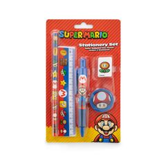 Zestaw przybor&oacute;w szkolnych Super Mario (5 element&oacute;w)
