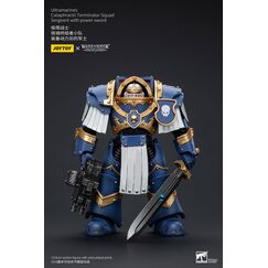 Figurka Warhammer Herezja Horusa 1/18 - Ultramarines Cataphractii Terminator Squad Sergeant with Power Sword