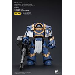 Figurka Warhammer Herezja Horusa 1/18 - Ultramarines Cataphractii Terminator Squad Terminator with Reaper Autocannon