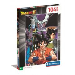 Puzzle Dragon Ball Super SuperKolor - Goku, Vegeta, Beerus, Whis i Frieza (104 elementy)