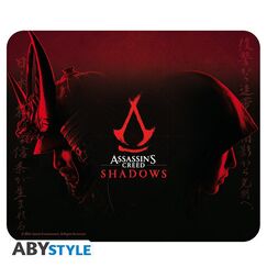 Podkładka materiałowa pod mysz Assassin's Creed Shadows - Yasuke i Naoe