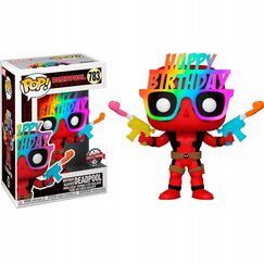 Figurka Marvel: Deadpool POP! - Birthday Glasses Deadpool (Special Edition) (783)