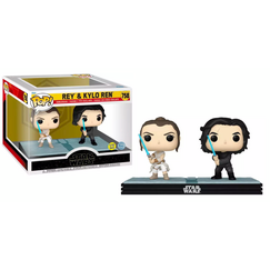 Diorama Star Wars The Rise of Skywalker POP! Moment - Rey & Kylo Ren (GITD) (758)