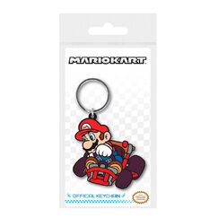 Brelok gumowy Mario Kart - Mario