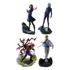 Zestaw 4 mini figurek Jujutsu Kaisen Petitrama Series Tabletop Domain Expansion Vol. 2