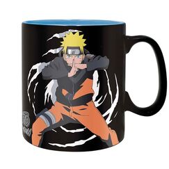Duży Kubek Naruto Shippuden - Naruto & Kurama (460 ml)