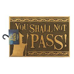 Wycieraczka gumowa Lord of the Rings - You Shall Not Pass 40 x 60 cm