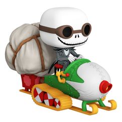 Figurka Nightmare before Christmas POP! Rides - Jack w/Goggles & Snowmobile