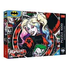 Puzzle DC Comics: Batman Villains - Harley Quinn (1000 element&oacute;w)