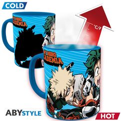 Kubek zmieniający kolor My Hero Academia - Bohaterowie (320 ml)