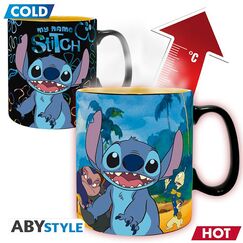 Kubek zmieniający kolor Disney - Lilo i Stitch (460 ml)