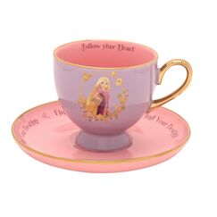 Filiżanka do herbaty ze spodkiem Disney Księżniczki - Roszpunka (200 ml)