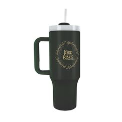 Kubek termiczny z uchem Władca Pierścieni - Elvish Inscription (1140 ml)