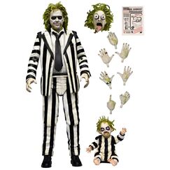 Figurka Beetlejuice Beetlejuice - Ultimate Striped Suit Beetlejuice